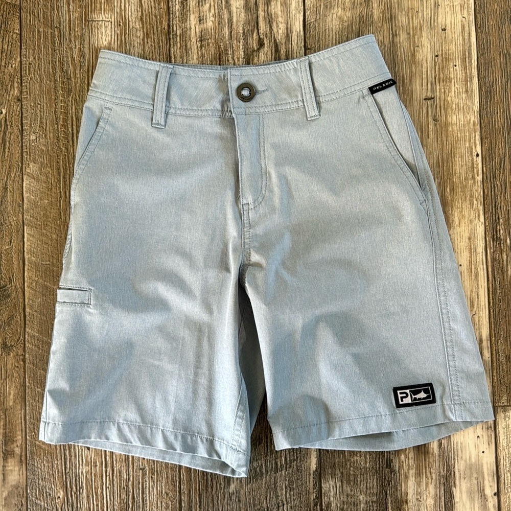 PELAGIC HIGH PERFORMANCE BOY SHORTS, YOUTH SIZE 25